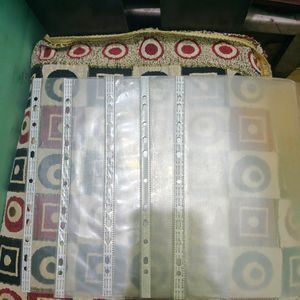 5 Folders(Transparent A4 Size)