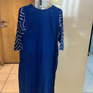 Bandhan  Blue Kurta