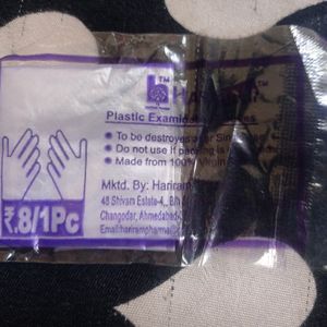 Plastic Examination Gloves