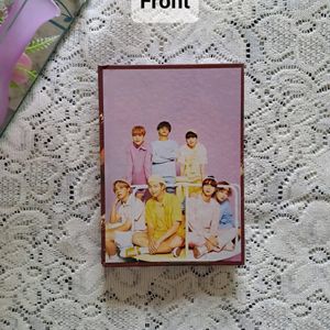 BTS DIARY (A FREE LARGE PHOTO CARD WITH 2BOOKMARK)