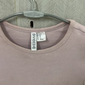 H&M Cotton Ribbed Top