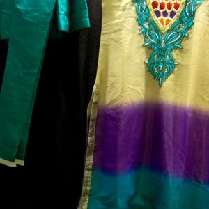 Kurti Payjama Dupatta Set