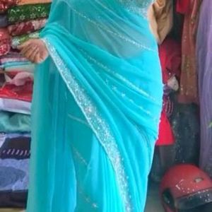 Heavy Georgette Saree