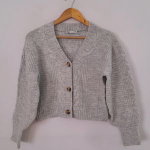 Grey Sweater Style Top (Women's)