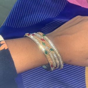 Combo Of 3 Bangles Sets And Armlets