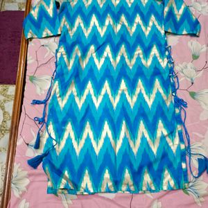 Blue kurti. . .