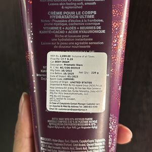 Prismatic Stars Body Cream