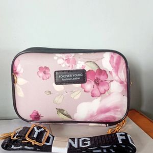 Floral Suitcase Sling 🆕