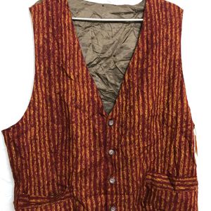 Printed waistcoat