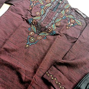 Party Wear Pathani Kurta Chudidar Pajama Set