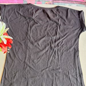 Women Black Tshirt