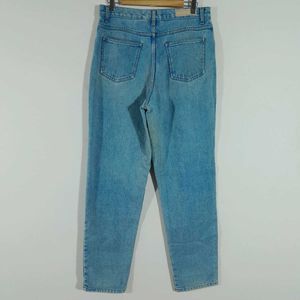 Light Blue Straight Fit Jean's For Women's