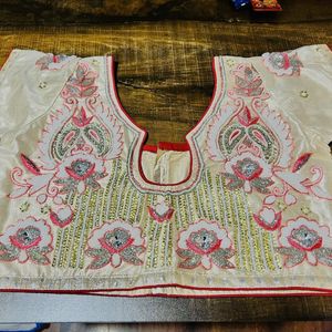 Heavy Bead Work Blouse