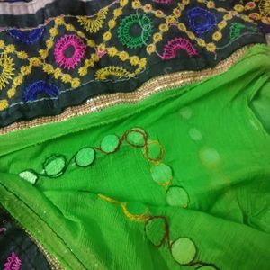 Navratri Embroidery Dupatta