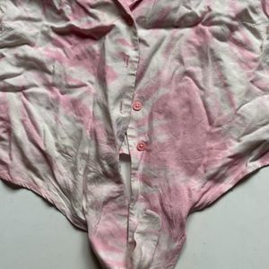 H&M Tie Dye Pink Shirt