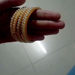 Golden Colour Bangles