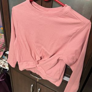 Pink crop Top