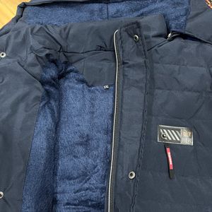 Brand new mens jacket with detachable hoodie