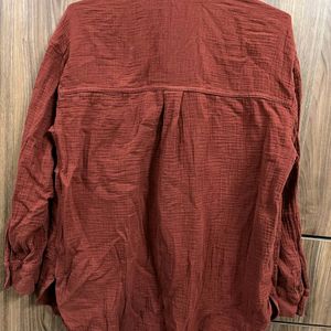 H&m Rust Shirt