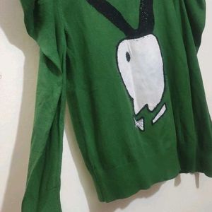 Green 🟢 Winter Top For Girl Or Woman 30 Bust