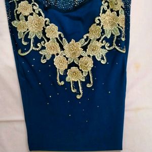 Royal blue Kurti (Party Wear) Brand New