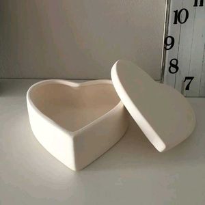 Minimal Heart Trinket Box 🌷