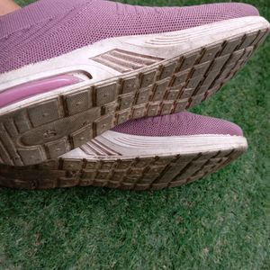 Mauve Pink Sports jogging Shoes For Women