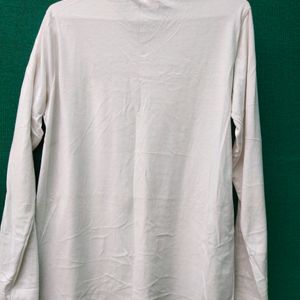 full Sleeve White T Shirt For Men