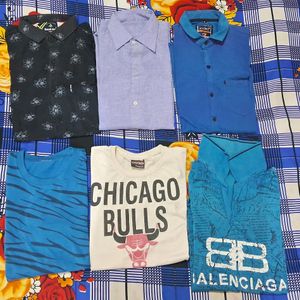 **Sell**Combo Of 6 Shirts/Tshirts