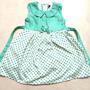 Rama Green Casual Frock