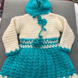 Woolen Baby Frock