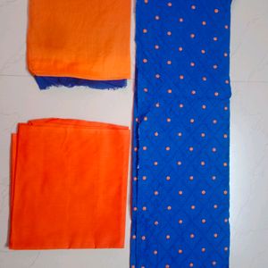 3 Piece Salwar, Pant And Dupatta Set