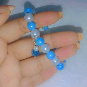 Blue Pearl Bracelet 💙☁️✨