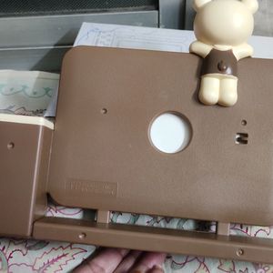 Pen Stand With Teddy Photo Frame