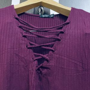 Criss Cross Wine Top