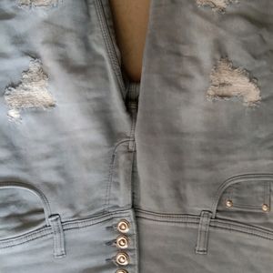 Grey Accidental Jeans