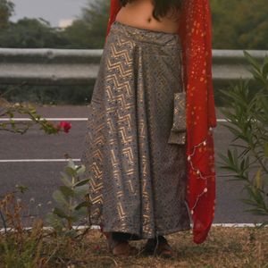 Bandhej Skirt