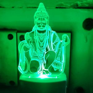 Multicolor Hanuman Ji Lamp