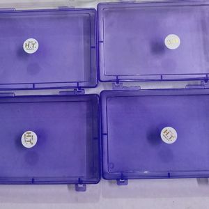 Set Of 4 + 04 Small Box Free OneTime Used Jeweller