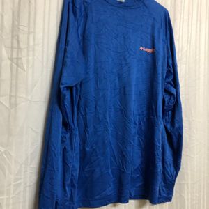 Columbia Blue Long Sleeve T Shirt