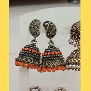 3 Jhumkas