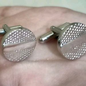 Raymond Park Avenue Cuff Links Silver Colour