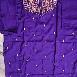 Purple Party wear Kurta Set