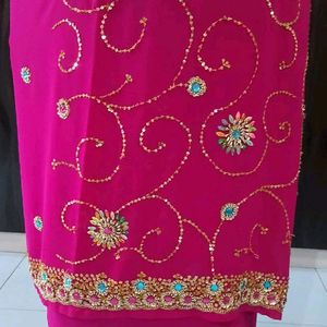 (2) Wedding Saree With Blouse