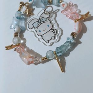 cute sanrio cinnamoroll bracelet!!~~ •^•