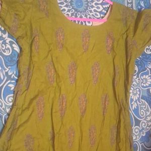 Kurti Top With Lining Material