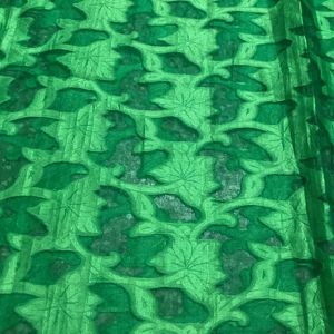 Formal Green Saree For Grabs