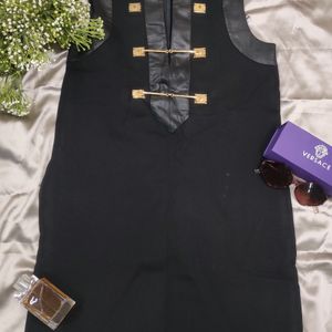 black partywear dress