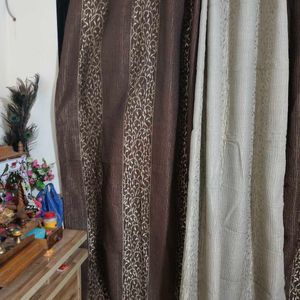 Set  Of 2 Windows Curtains 9 Ft