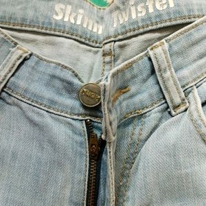 Blue Skinny Fit Men's Denim